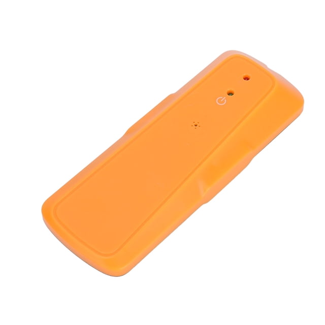 Detector de pared con escáner para cables de CA y bordes, herramienta naranja compacta para detectar el centro de madera y montantes metálicos