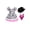 Black, variant on Jhaoyu Kids Girls Western Cowgirls Outfits Cow Printe Cowgirls Dress with Bandan Hats Set for Stage Party Black 14