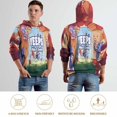 thumbnail image 6 of Unisex Men Women Yeep Hide And See0 Hoodies 3D Fashion Digital Print Cartoon Pullover Hooded Sweatshirts with Pockets, 6 of 8