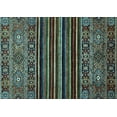 thumbnail image 1 of Ahgly Company Indoor Rectangle Southwestern Light Blue Country Area Rugs, 4' x 6', 1 of 4