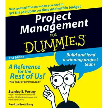 Project Management For Dummies - Audiobook