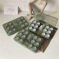 thumbnail image 1 of 6 Pair Contact Lens Case Woman Portable Contact Lens Storage Box Simple Beauty Pupil Soak Container Lenses Box For Travel Kit Green, 1 of 6