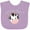 Lavender, variant on Inktastic Cow You Doin'? Cute Cow Boys or Girls Baby Bib
