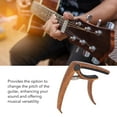 thumbnail image 3 of Guitar Capo, Metal Adjustable Spring Tension Capo For Acoustic Electric Ukulele Bass Banjo, Quick Release, 3 of 8