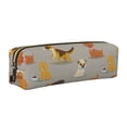 thumbnail image 1 of Balery Cute Dog Estuche de Lápices de Cuero Impreso, Estuche para Suministros de Arte, Estuche de Lápices con Cremallera, Estuche de Almacenamiento de Papelería, 1 of 7