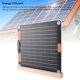 thumbnail image 3 of Cargador De Panel Solar, Cargador De Teléfono Celular De Panel Solar De Doble Cara, Artesanía Exquisita 20W Para Teléfono, 3 of 7