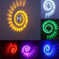 thumbnail image 4 of Naiovety Lámpara de pared con efecto de luz LED de pared con agujero en RGB con control remoto, lámpara de varita colorida para Iluminación y accesorios No.08, 4 of 6
