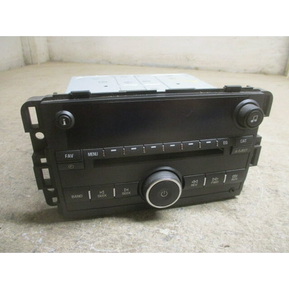 Pre-Owned 2011 2012 Chevrolet Impala Single Disc CD MP3 Player Radio Stereo OEM LKQ - Verify Specific Vehicle Fitment In Description - (Good)