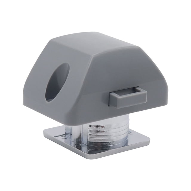 Yimiti Rv Push Cabinet Locks Lock Set Button Catch Lock Motorhome Cabinet Camper Push-Silver