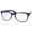 Blue, variant on grinderPUNCH 8 Bit Small Pixel Clear Lens Nerd Video Game Geek Adult Glasses for Men Women, Black