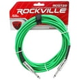 thumbnail image 4 of 12 Rockville 20' 1/4" TS-1/4'' TS Guitar/Instrument Cable (6 Colors x 2 of each), 4 of 17
