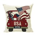 thumbnail image 2 of 4th Of July Cushion Covers Star Flag Patriotics Cushion Covers 4th Of July Decor For For Sofa Bedroom Home Decor, 2 of 6