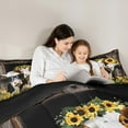 thumbnail image 5 of Castle Fairy Cow Sunflower Comforter Set, Twin, 2-Piece, 5 of 8