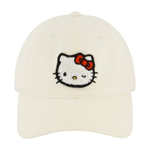 Hello Kitty Chenille Patch Cotton Baseball Cap