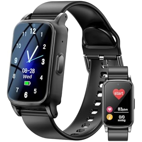 wonima44 Fall Detection Smart Watch for Seniors with GPS Tracking, SOS ...