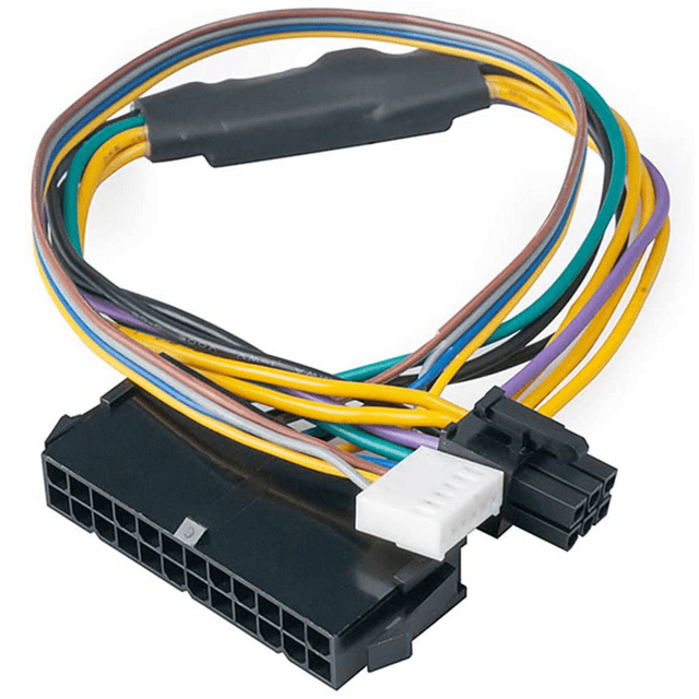 24 Pin To 6 Pin Power Supply Cable, Motherboard Server Adapter Cable, Main Power Adapter Line for 8100 8200 8300 800G1