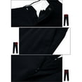 thumbnail image 5 of Matchstick Men's Straight Fit Wrinkle-Resistant Business Dress Pants Flat Front Prom Formal Pants, 5 of 7