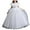 White-04, variant on Avrntaa Flower Girls Princess Dress Tulle Ruffle Puffy Hem Dresses Wedding Birthday Party Gown 4-14Y
