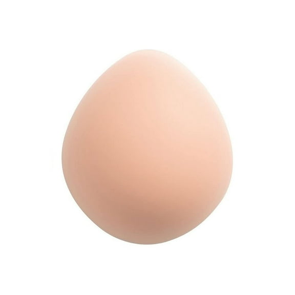 Amoena Balance Natura Thin Oval 227 Breast Prosthesis/Shaper for Breast Asymmetry/Mastectomy - Single Item Ivory X-Large