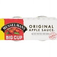 Musselman's Big Cup Original Applesauce 6oz 4 Count