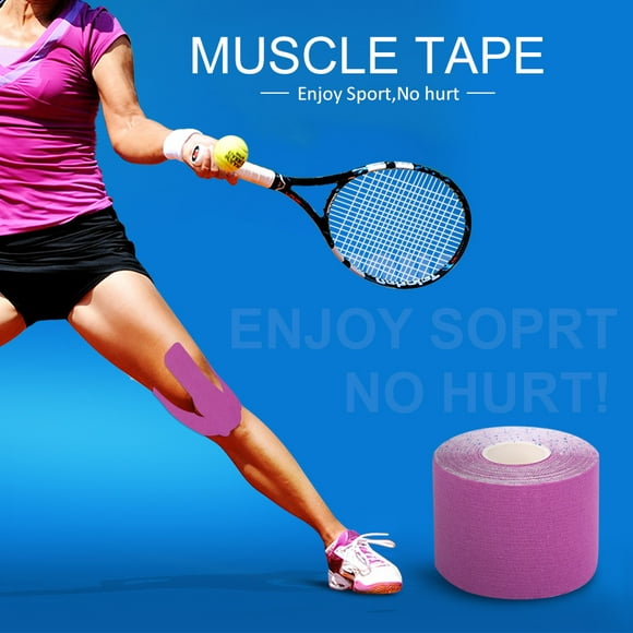 Muscle Adhesive Tape, 1roll Coton Élastique Adhésif Muscle Tape Sport Muscle Tape Solution Innovante