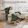 thumbnail image 2 of QinaQin Rocking Chair, Baby Chair with Cushion, Rocking Chair for Living Room, Bedroom, Nursing Room, 2 of 8