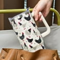 thumbnail image 3 of 40oz Chicken Tumbler With Handle Lid and Straw -Chicken gifts for women Chicken Travel Coffee Cup-Chicken Gifts For Chicken Lover-Chicken Mugs, 3 of 6