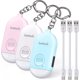 thumbnail image 1 of Alarma De Bolsillo Llavero Recargable Antiagresión Alarma De Autodefensa De Seguridad Con Luz Led Para Mujeres, Hombres, Niños Y Ancianos, 130 Db, 3 Piezas,, 1 of 5