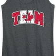 thumbnail image 3 of Instant Message - Team Canada - Women's Racerback Tank Top, 3 of 6