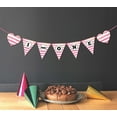 thumbnail image 2 of Inkdotpot Pre-Strung I Am 1 Birthday Decorations Party Supplies For Boy Polka DotPennant Banner Flags, 2 of 4