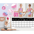 thumbnail image 5 of Oudiya Girls Gymnastics Leotards Sparkly Sleeveless Clasp Back Dance Leotard Unitards with Tumbling Shorts and Scrunchie, 5 of 5