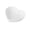 D, variant on Hamster Ceramic Bowl Heart Shaped Small Animal Feeding Bowl Glossy Glaze Hamster Food Water Dish Anti-tip Compact Pet Feeder for Gerbil Guinea Pig Indoor Cage Habitat Daily Feeding
