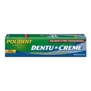 2 Pack - Polident Dentu-Creme Denture Toothpaste, 3.9 Oz Each