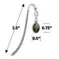 thumbnail image 4 of Celtic Christian Cross Irish Ireland Metal Bookmark Page Marker with Oval Charm, 4 of 4