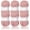 Dusty Rose, variant on 2 Pack/ 6Pack Super Soft Fur Yarn Chunky Fluffy Faux Fur Yarn Eyelash Yarn for Crochet Knit - Each Length 98.5 ft