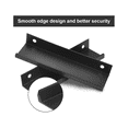thumbnail image 2 of 4 PCS Finger Edge Pull Silver Concealed Handle Modern Style Curved Drawer Handle Aluminum Alloy Invisible Handle Black, 2 of 5