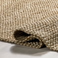 thumbnail image 6 of nuLOOM Teresia Casual Handwoven Jute Area Rug, 7' 6" x 9' 6", Teresia Natural, 6 of 9