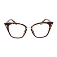thumbnail image 1 of BEISON Womens Cat Eye Mod Fashion Eyeglasses Frame Clear Lens, 1 of 4