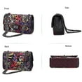 thumbnail image 3 of Dsseng Diamonds & Graffiti Unleashing Style with the New Women's Fashion Chain Bag, 3 of 5