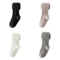 thumbnail image 2 of Liyamei Girls Knitted Leggings with Solid Color for Spring Autumn Casual Wear Size 0-8 Years, 2 of 7