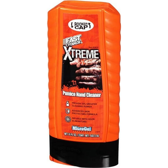 Permatex 25616 Xtreme Fast Orange Pumice Hand Cleaner - 15 Oz