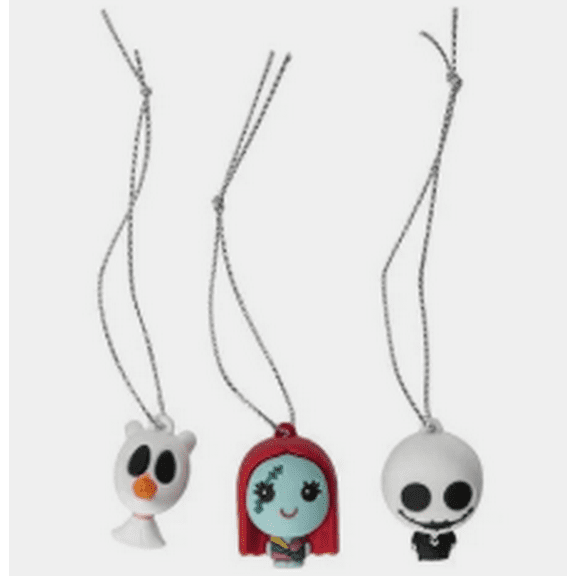 Nightmare Before Christmas 3 Pack Hallmark Mini Christmas Tree Ornaments 2025