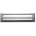 thumbnail image 1 of Baldwin 0012264 Letter Box Plate, Satin Chrome, 1 of 1