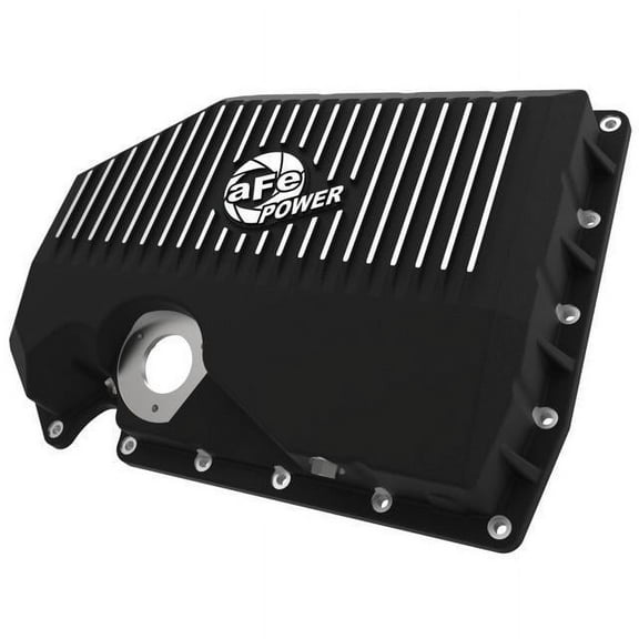 aFe Power Pro Series Engine Oil Pan Black w/ Machined Fins VW Cars 05-20 L4-1.8/2.0L 46-71210B Fits select: 2009-2022 VOLKSWAGEN TIGUAN, 2014-2020 VOLKSWAGEN JETTA