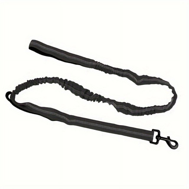 CNKOO OutdoorMaster Bungee Dog Training Leash - Dual Handle Design High Elasticity Explosion-Proof suitable for All Dog Breeds for Daily Walks Morning & Evening Runs - Polyamide Mater
