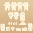 thumbnail image 4 of Owordtank Baby Gift Box Newborn Baby Clothing Set 28-Piece Newborn One-Month-Old Gift Accessories Baby Hundred-Day Gift, 4 of 8