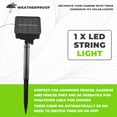 thumbnail image 4 of Luces Solares de Hadas Hoja Arce Impermeable Al Aire Libre Guirnalda LáMpara Solar Navidad para DecoracióN JardíN-2M 20LED, 4 of 5