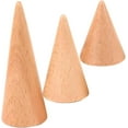 thumbnail image 1 of AVEKI 3pcs Ring Display Base Ring Organizer Cone Ring Display Rack Desktop Cone Ring Holder Ring Stand for Jewelry Cone Holder Stand Jewelry Display Organizer Ring Organizer Holder B9115, 1 of 8