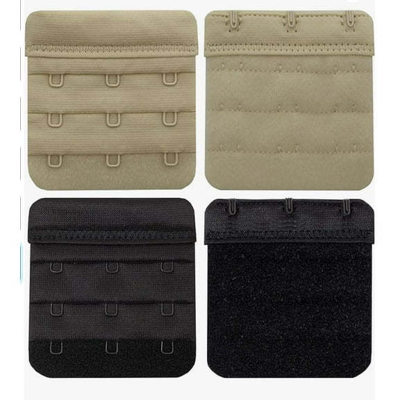 Bra Extender ~ 3 Hook ~ 6 Pack