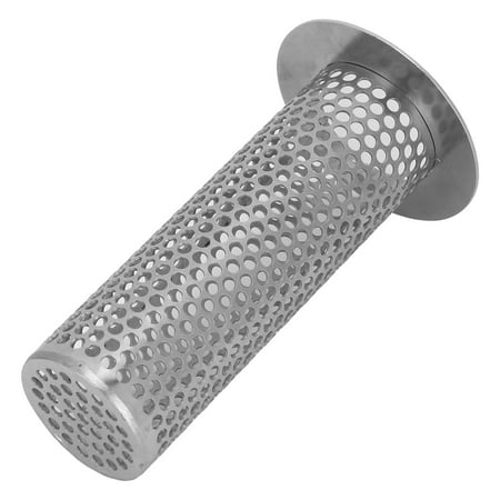 

High Temperature Resistant Stainless Steel Sink Strainer Drain Protector Restaurant Cafe For Home Kitchen Inner Diameter 3.3cm Height 10cm Outer Diameter 5.5cm